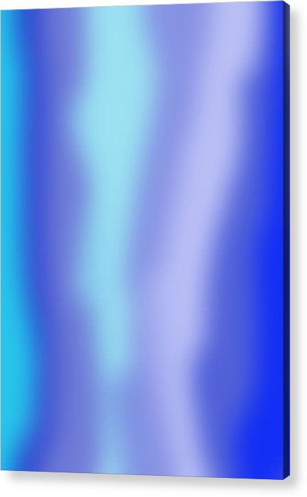 Vertical Ocean Gradient - Acrylic Print