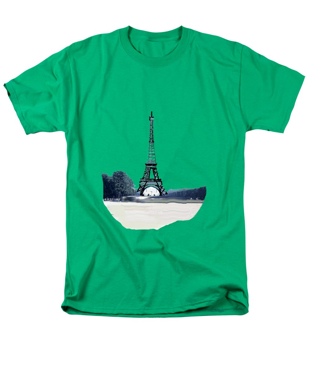 Vintage Eiffel tower Impression - Men's T-Shirt  (Regular Fit)