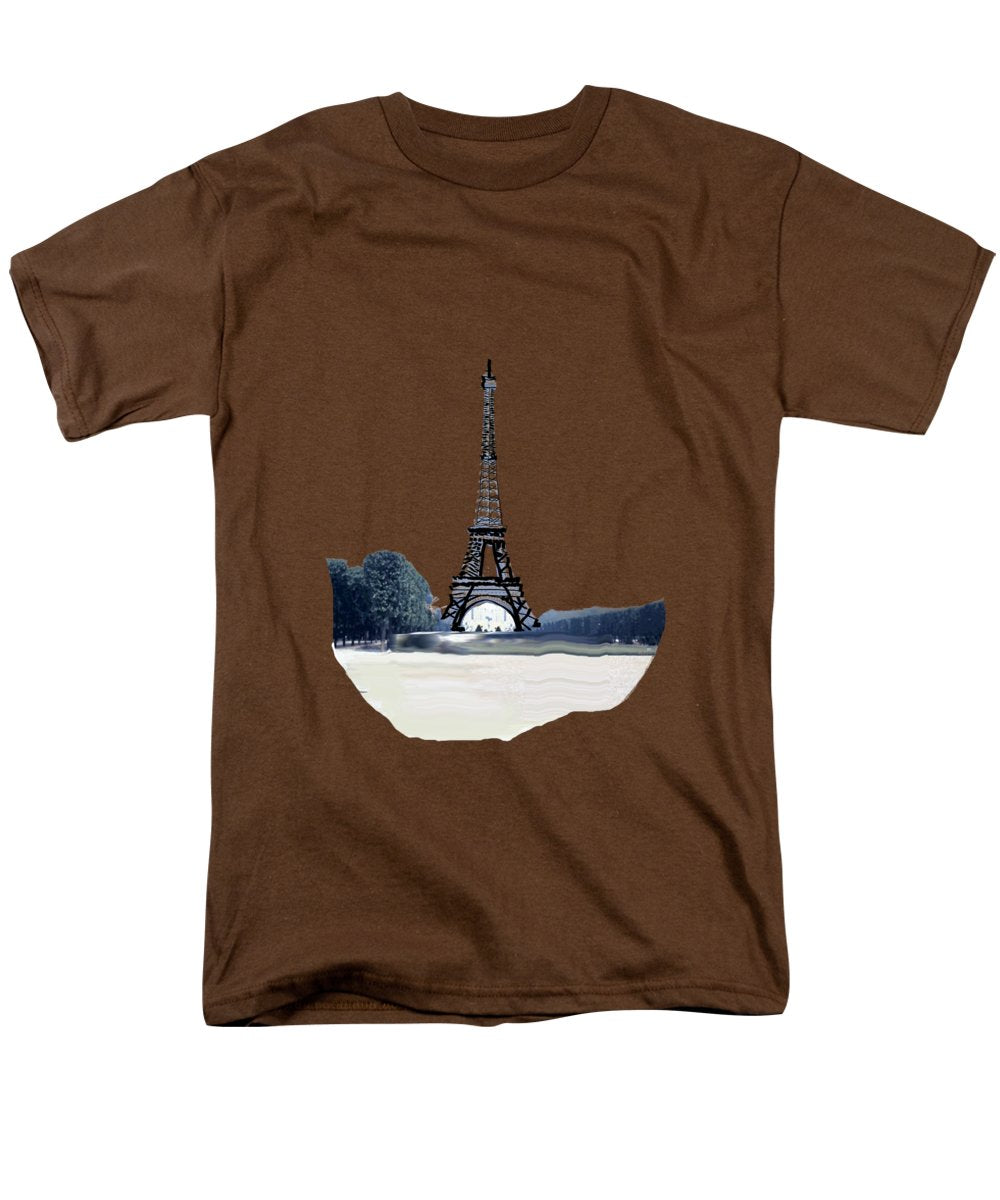 Vintage Eiffel tower Impression - Men's T-Shirt  (Regular Fit)