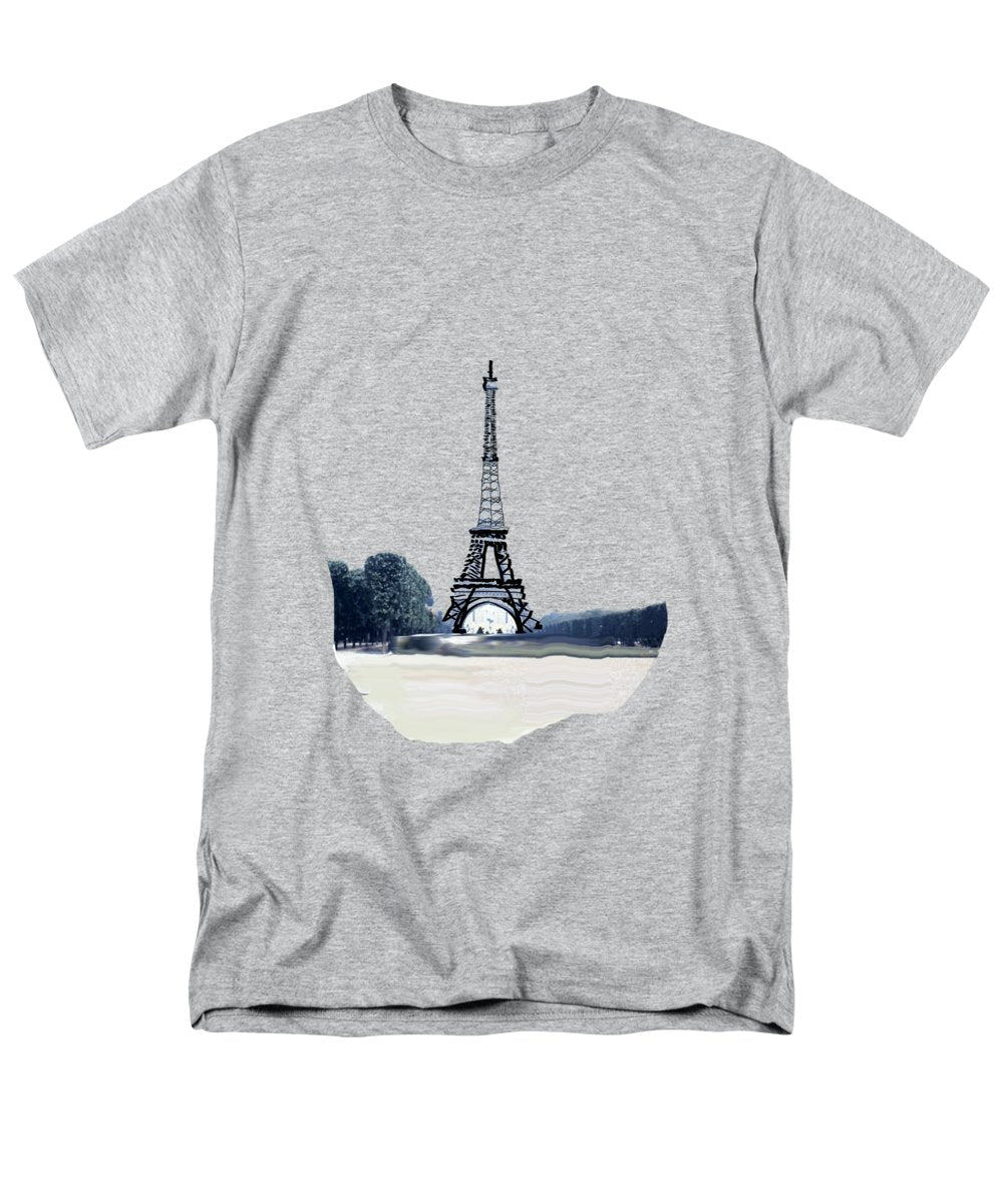 Vintage Eiffel tower Impression - Men's T-Shirt  (Regular Fit)