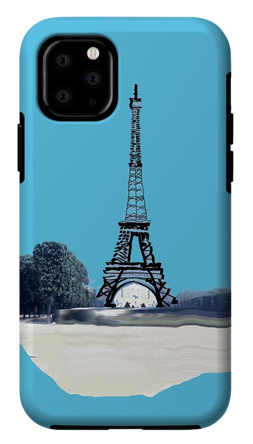Vintage Eiffel tower Impression - Phone Case