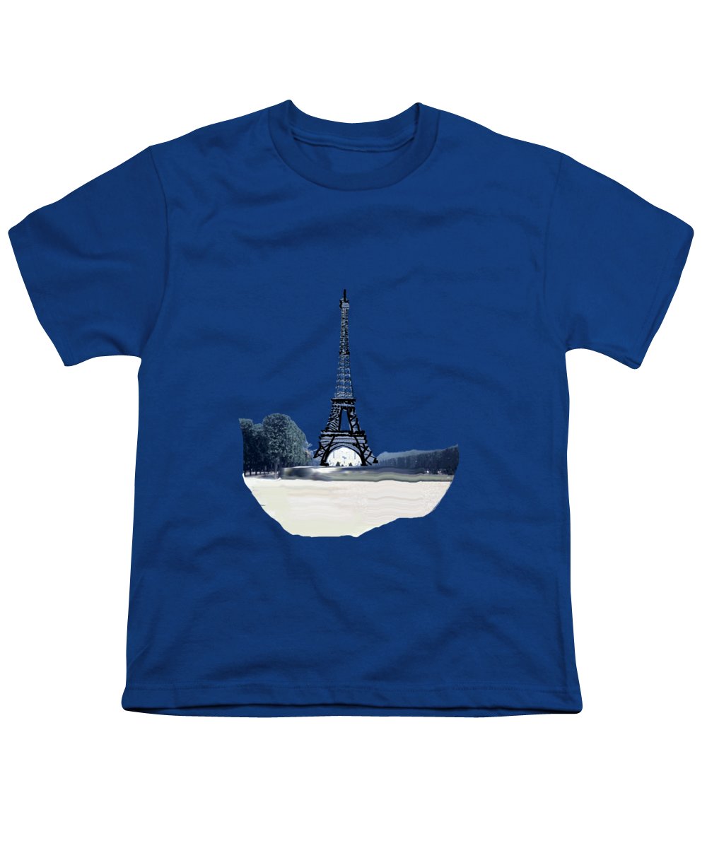 Vintage Eiffel tower Impression - Youth T-Shirt