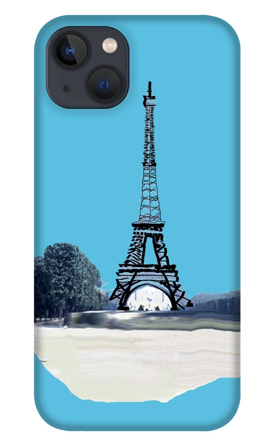 Vintage Eiffel tower Impression - Phone Case