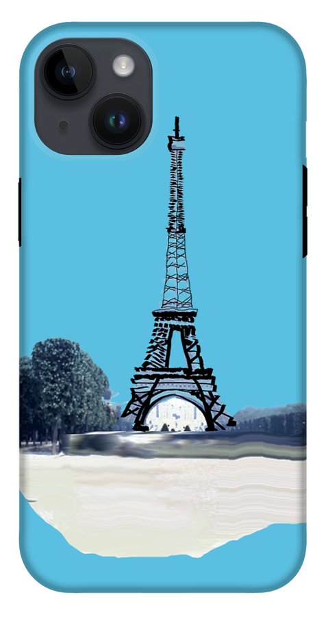 Vintage Eiffel tower Impression - Phone Case