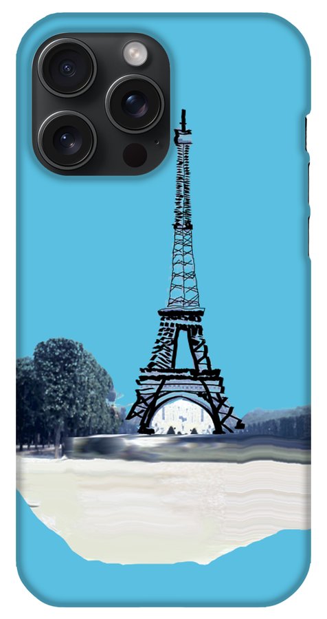 Vintage Eiffel tower Impression - Phone Case