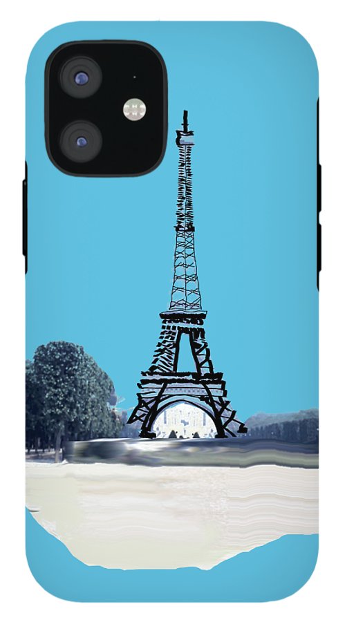 Vintage Eiffel tower Impression - Phone Case