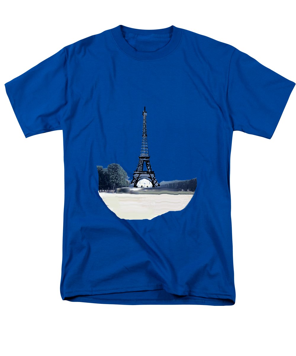Vintage Eiffel tower Impression - Men's T-Shirt  (Regular Fit)
