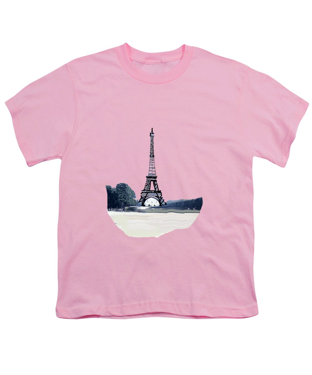 Vintage Eiffel tower Impression - Youth T-Shirt
