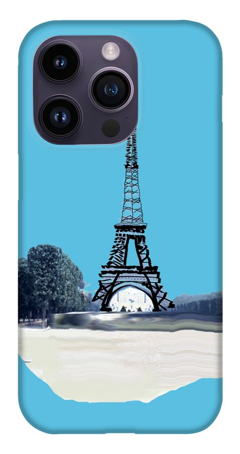 Vintage Eiffel tower Impression - Phone Case