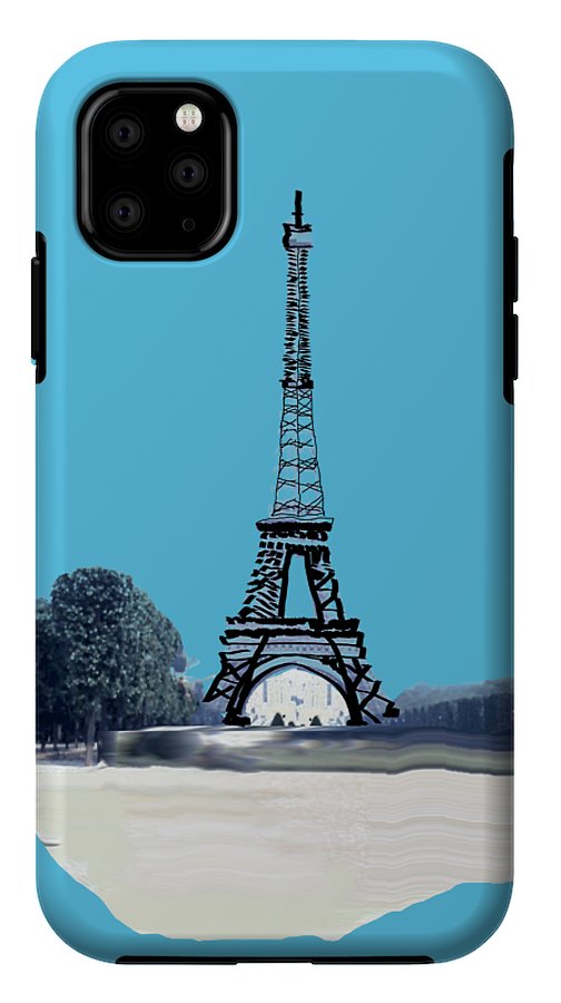 Vintage Eiffel tower Impression - Phone Case
