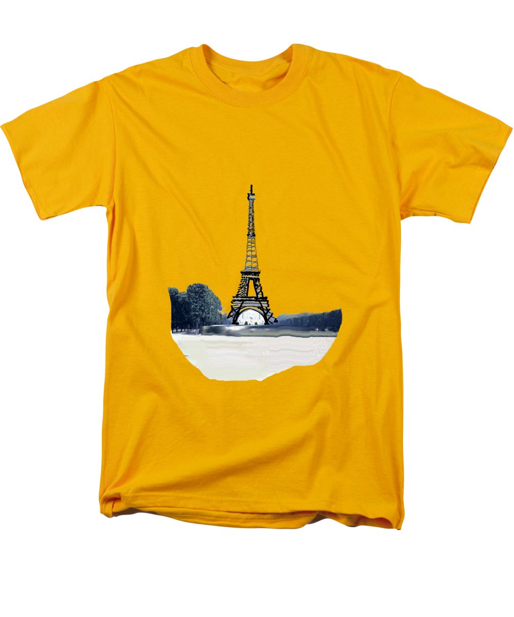 Vintage Eiffel tower Impression - Men's T-Shirt  (Regular Fit)