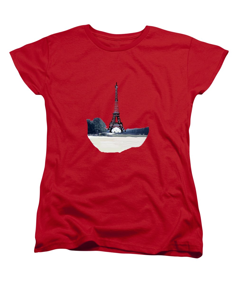 Vintage Eiffel tower Impression - Women's T-Shirt (Standard Fit)