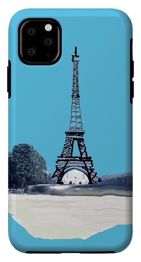 Vintage Eiffel tower Impression - Phone Case