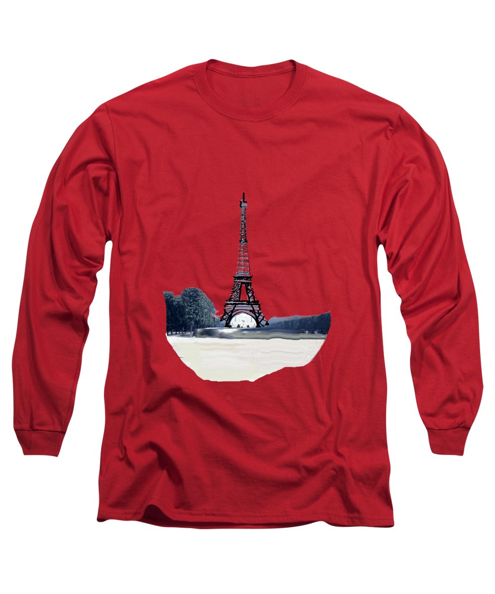 Vintage Eiffel tower Impression - Long Sleeve T-Shirt