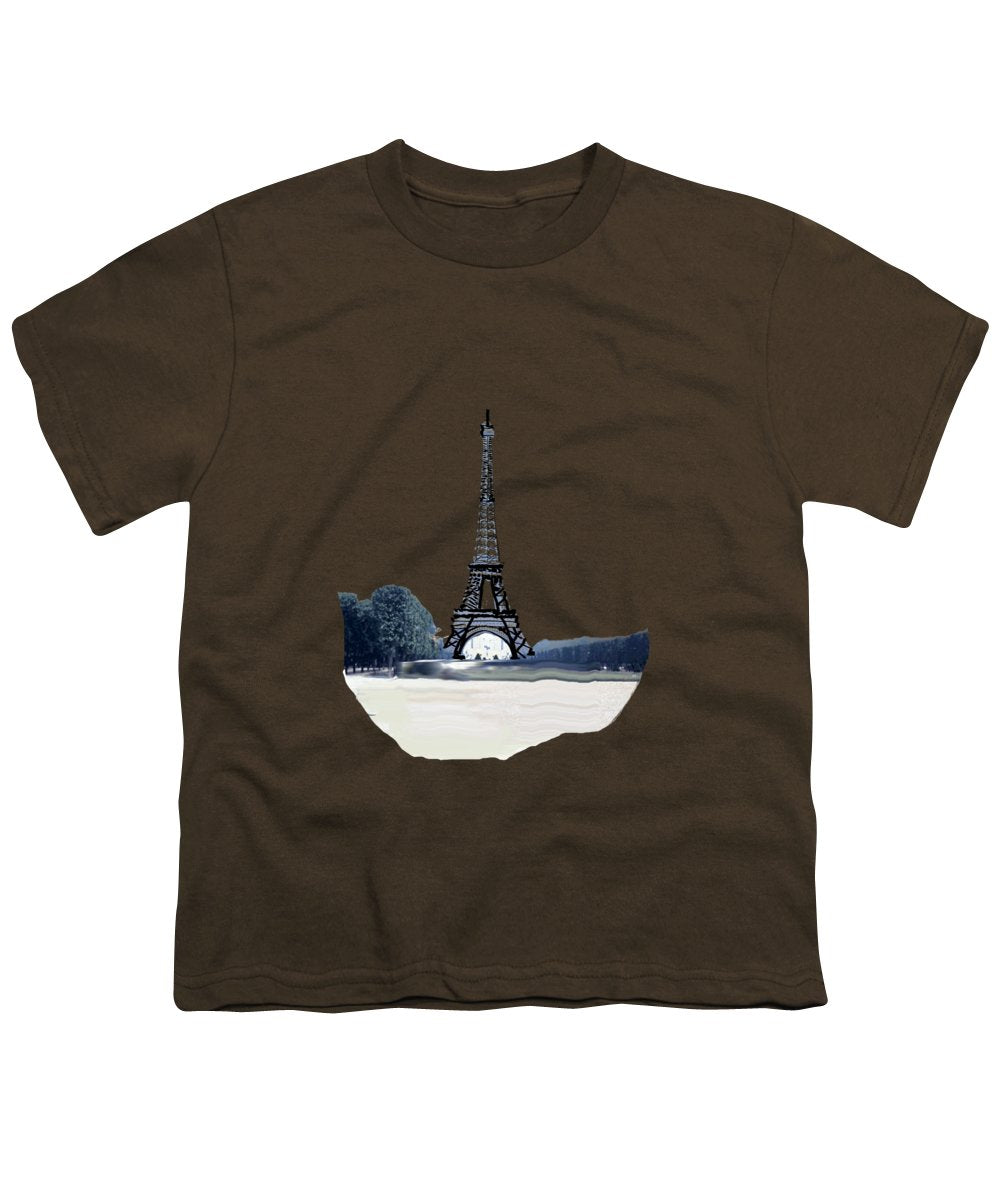 Vintage Eiffel tower Impression - Youth T-Shirt
