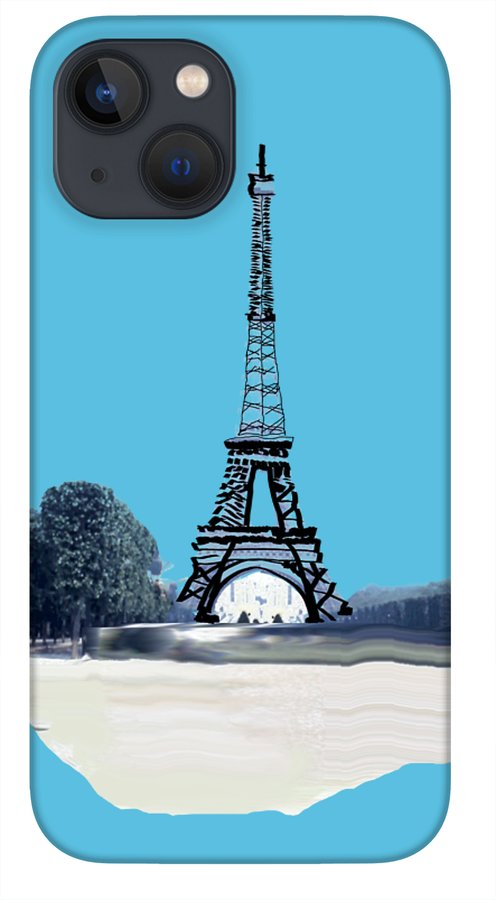 Vintage Eiffel tower Impression - Phone Case