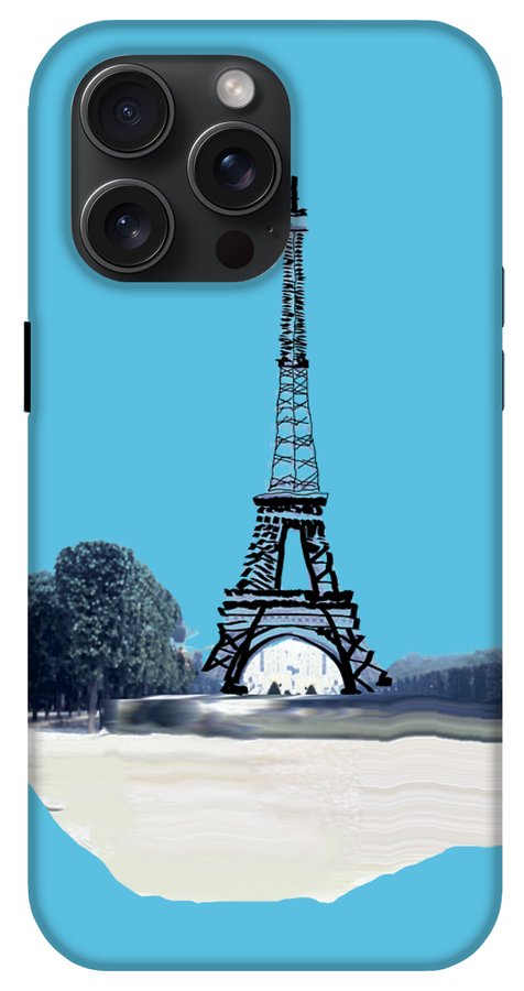 Vintage Eiffel tower Impression - Phone Case