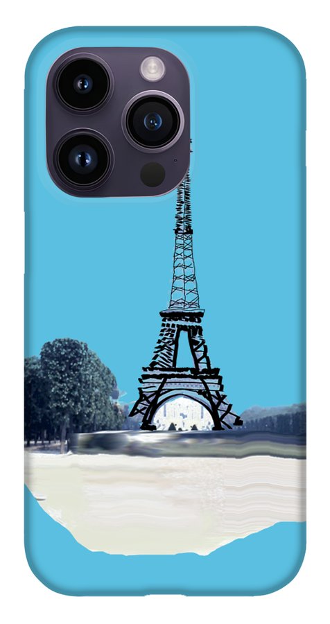Vintage Eiffel tower Impression - Phone Case
