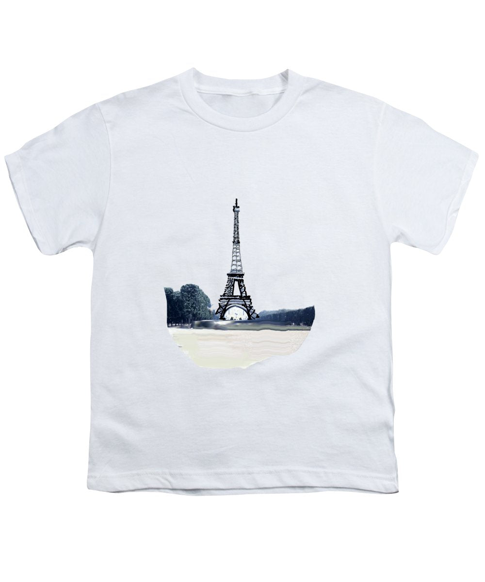 Vintage Eiffel tower Impression - Youth T-Shirt