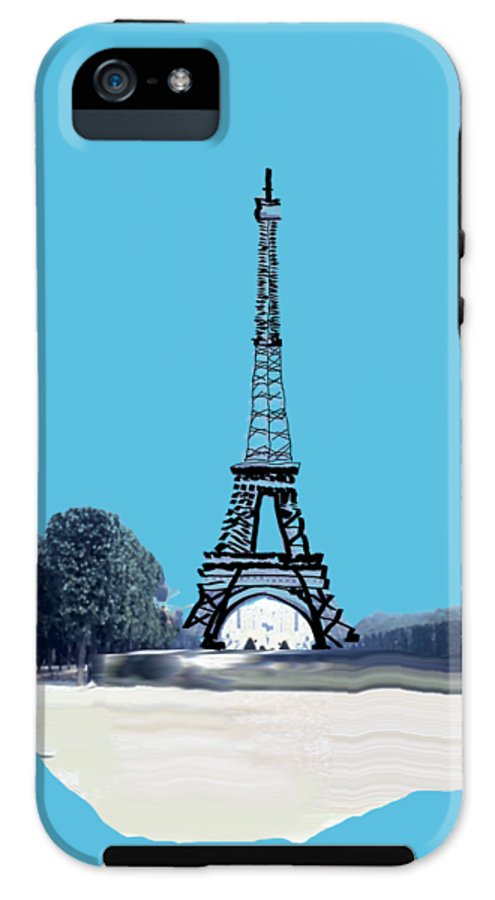 Vintage Eiffel tower Impression - Phone Case