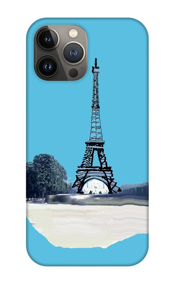 Vintage Eiffel tower Impression - Phone Case