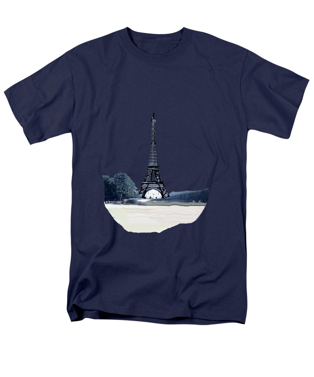 Vintage Eiffel tower Impression - Men's T-Shirt  (Regular Fit)