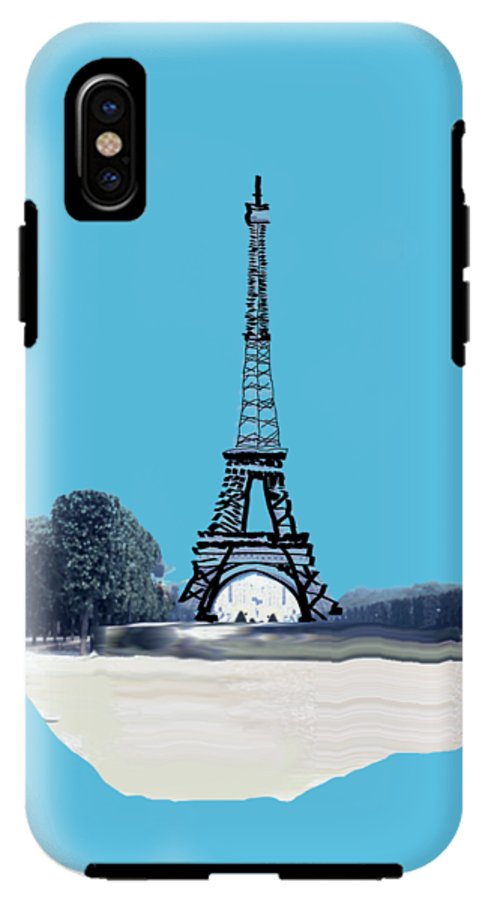 Vintage Eiffel tower Impression - Phone Case