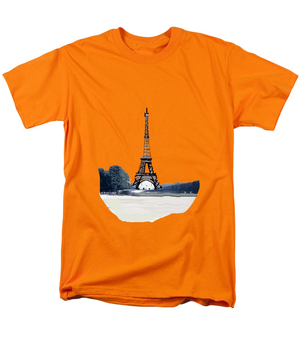 Vintage Eiffel tower Impression - Men's T-Shirt  (Regular Fit)