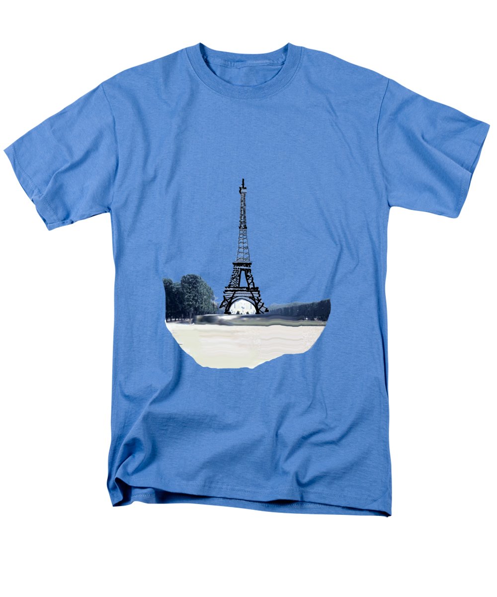 Vintage Eiffel tower Impression - Men's T-Shirt  (Regular Fit)
