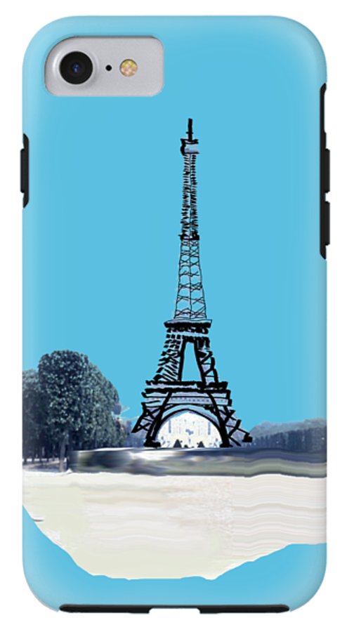 Vintage Eiffel tower Impression - Phone Case