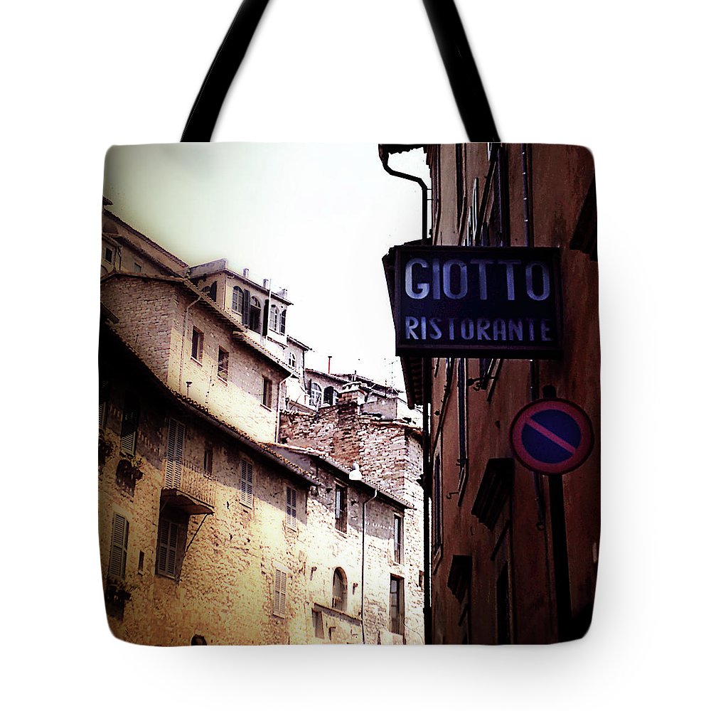 Vintage Italian Restaurant - Tote Bag