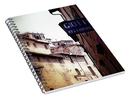 Vintage Italian Restaurant - Spiral Notebook