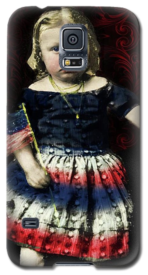 Vintage Patriotic Child - Phone Case