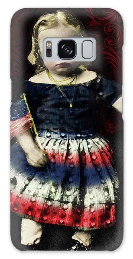 Vintage Patriotic Child - Phone Case