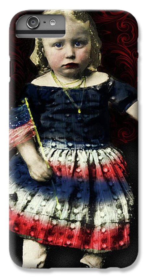 Vintage Patriotic Child - Phone Case