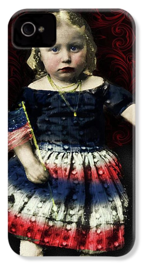 Vintage Patriotic Child - Phone Case