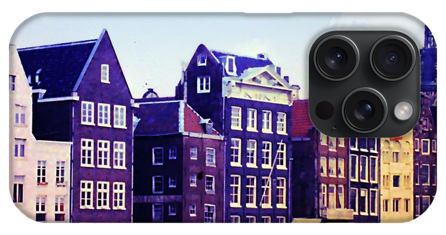 Vintage Travel Amsterdam - Phone Case