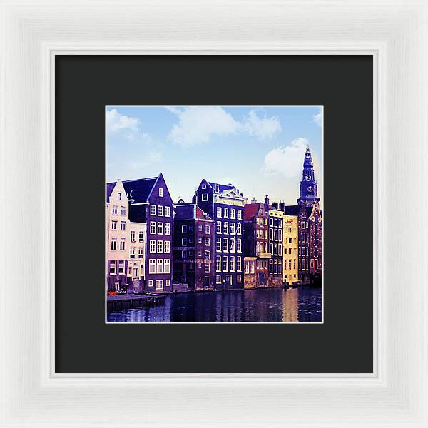 Vintage Travel Amsterdam - Framed Print