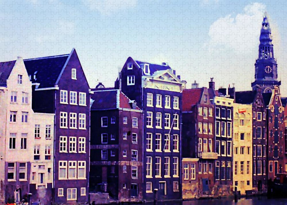 Vintage Travel Amsterdam - Puzzle