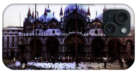 Vintage Travel Cathedral San Marco - Phone Case