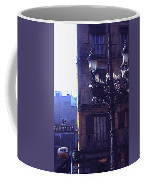 Vintage Travel Italian Street lamp - Mug