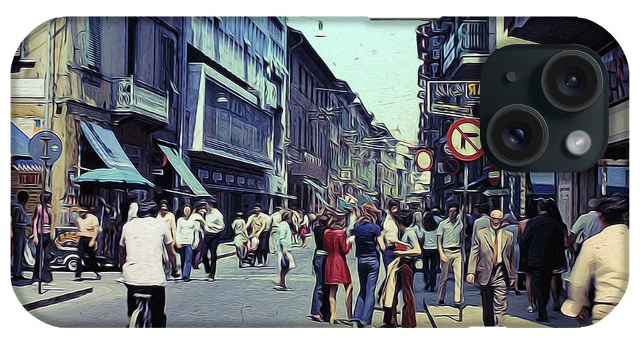 Vintage Travel Italy 1971 - Phone Case