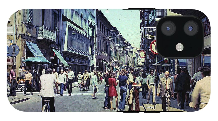 Vintage Travel Italy 1971 - Phone Case
