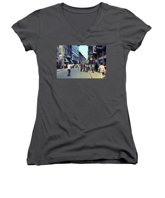 Vintage Travel Italy 1971 - Women's V-Neck