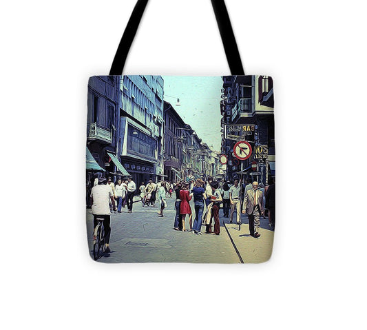 Vintage Travel Italy 1971 - Tote Bag