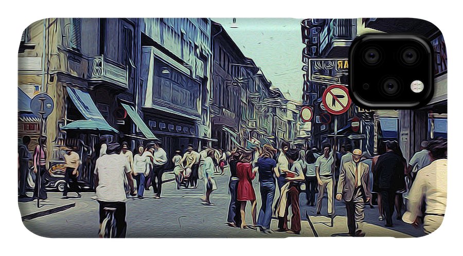 Vintage Travel Italy 1971 - Phone Case