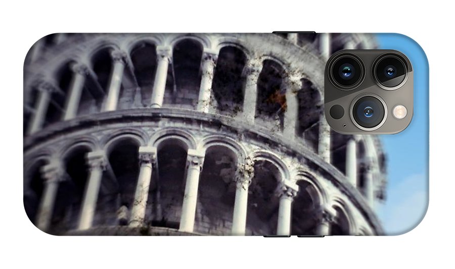 Vintage Travel Leaning Pisa Tower - Phone Case