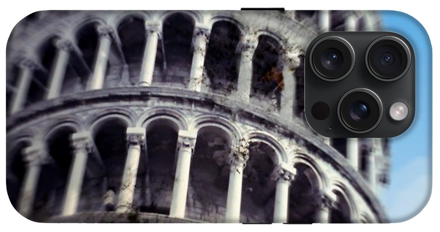 Vintage Travel Leaning Pisa Tower - Phone Case