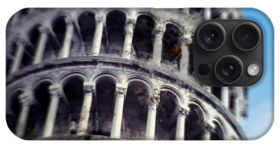 Vintage Travel Leaning Pisa Tower - Phone Case