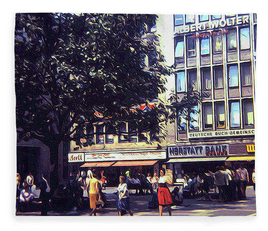 Vintage Travel Shopping in Germany 1973 - Blanket